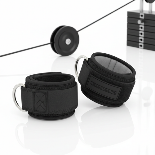 FITGIRL Ankle Straps for cable machine on white background